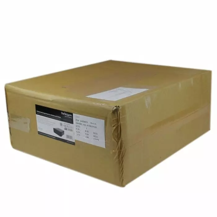 StarTech.com 4UDrawer Series Rack Shelf 4U 25 Kg Load 352mm x 402mm, 4UDRAWER