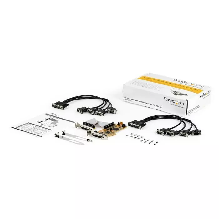 StarTech.com 8 Port PCIe RS232 Serial Card, PEX8S1050LP