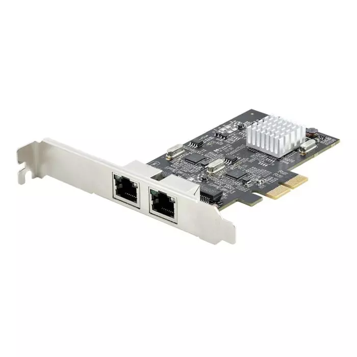 StarTech.com 2 Port PCIe RJ45 Network Card 10/100Mbit/s, PR22GI-NETWORK-CARD