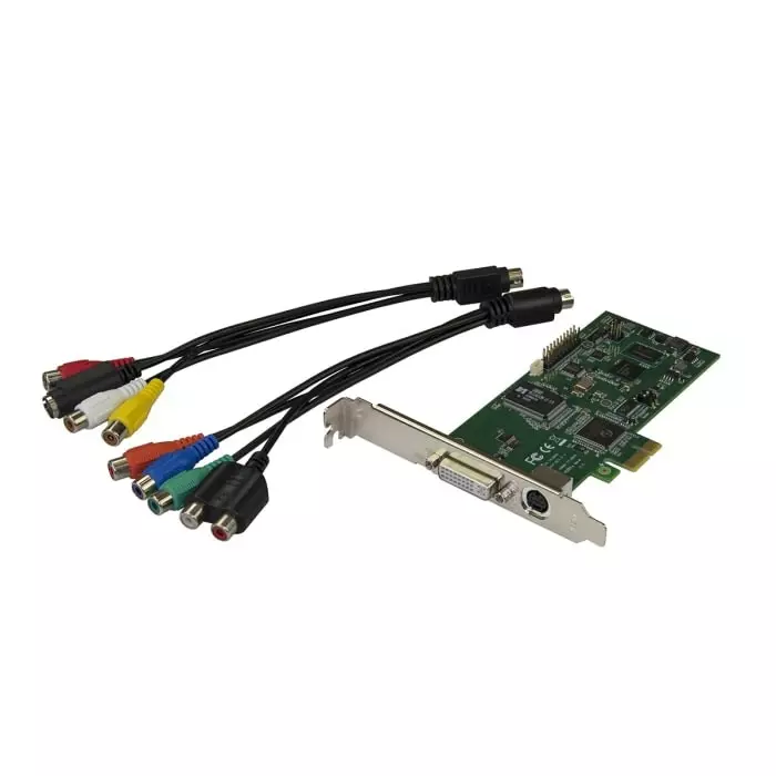 StarTech.com PCIe x1 4GB Graphics Card, DVI, HDMI & VGA Output, PEXHDCAP60L2