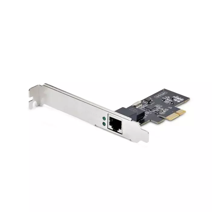 StarTech.com 1 Port PCIe RJ45 Network Card 2.5G/1G/100M/10M, PR12GI-NETWORK-CARD