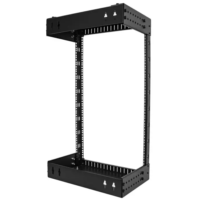 StarTech.com Black 18U Steel Server Rack 508 x 906 x 504mm, RACK-18U-20-WALL-OA
