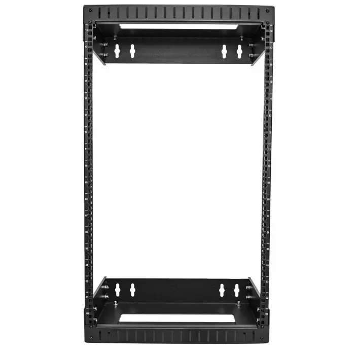 StarTech.com Black 18U Steel Server Rack 508 x 906 x 504mm, RACK-18U-20-WALL-OA