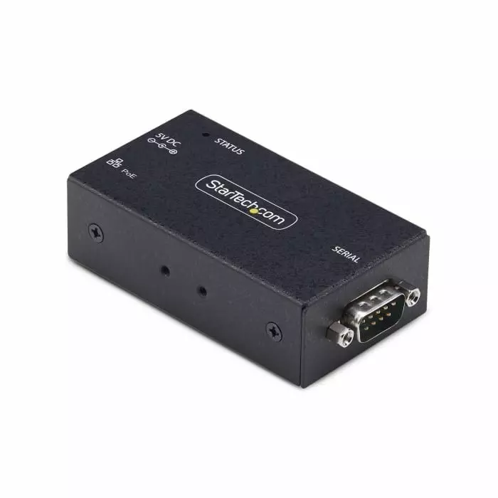 StarTech.com Serial Device Server 1 Ethernet Port 1 Serial Port Serial Interface 921.6kbps Baud Rate, I13P-SERIAL-ETHERNET
