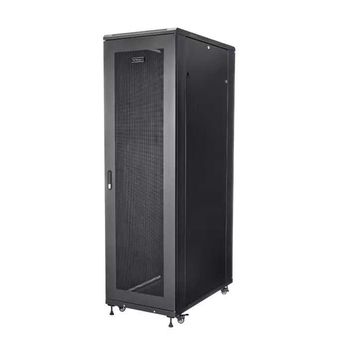 StarTech.com RK Series 42U-Rack Cabinet Large Cabinet 100 x 60 x 200cm, RK4236BKB