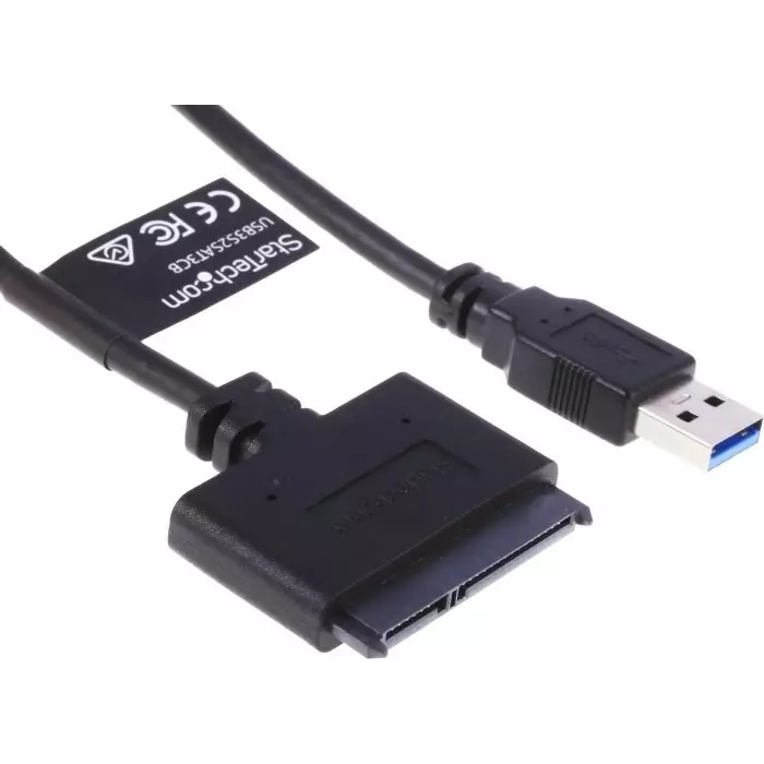 StarTech.com Port 2.5 in USB to SATA Adapter, USB3S2SAT3CB