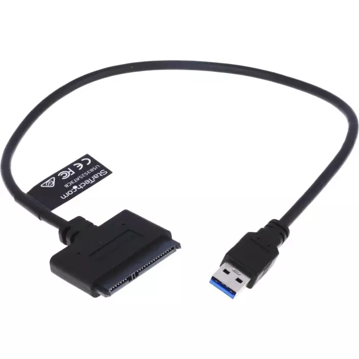 StarTech.com Port 2.5 in USB to SATA Adapter, USB3S2SAT3CB