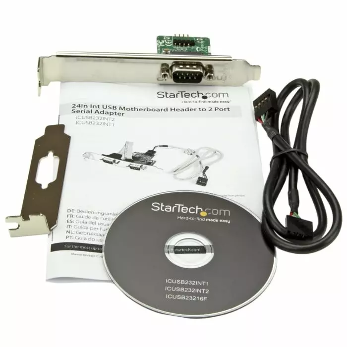 StarTech.com RS232 USB A Male to Female Interface Converter, ICUSB232INT1