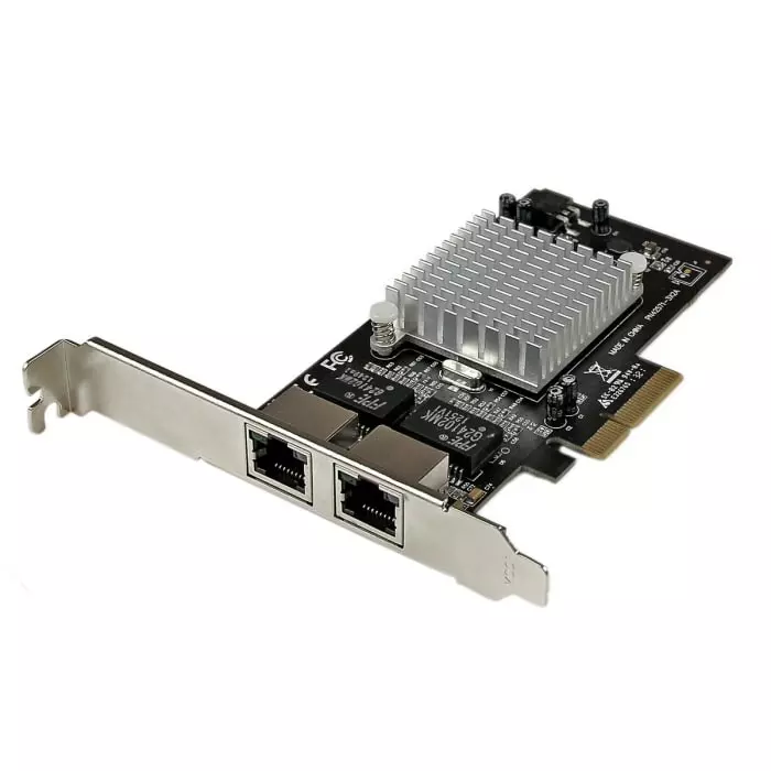 StarTech.com 2 Port PCIe RJ45 Network Card 10/100/1000Mbit/s, ST2000SPEXI