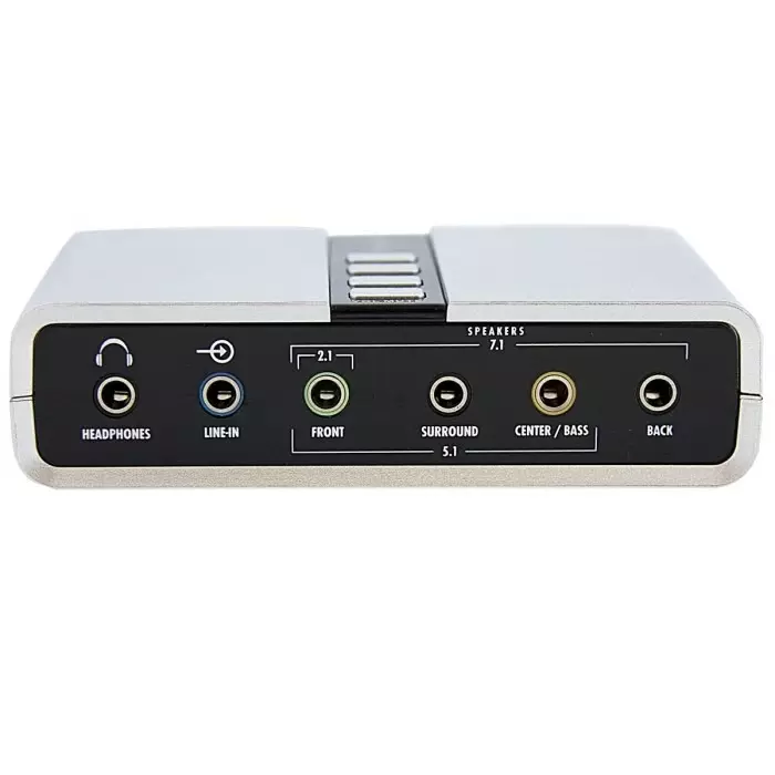 StarTech.com 7.1 Channel USB 2.0 Sound Card, ICUSBAUDIO7D
