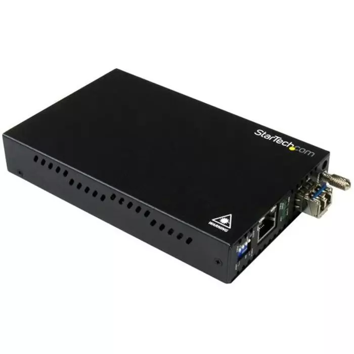 StarTech.com LC RJ45 Media Converter Single Mode 10/100/1000Mbit/s Half/Full Duplex 20km, ET91000SM20