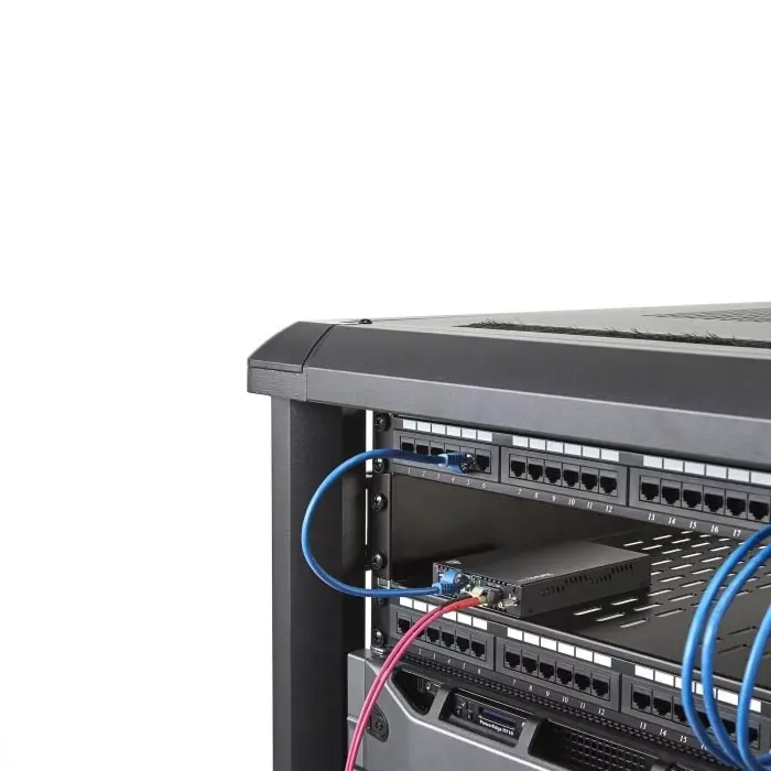 StarTech.com LC RJ45 Media Converter Single Mode 10/100/1000Mbit/s Half/Full Duplex 20km, ET91000SM20