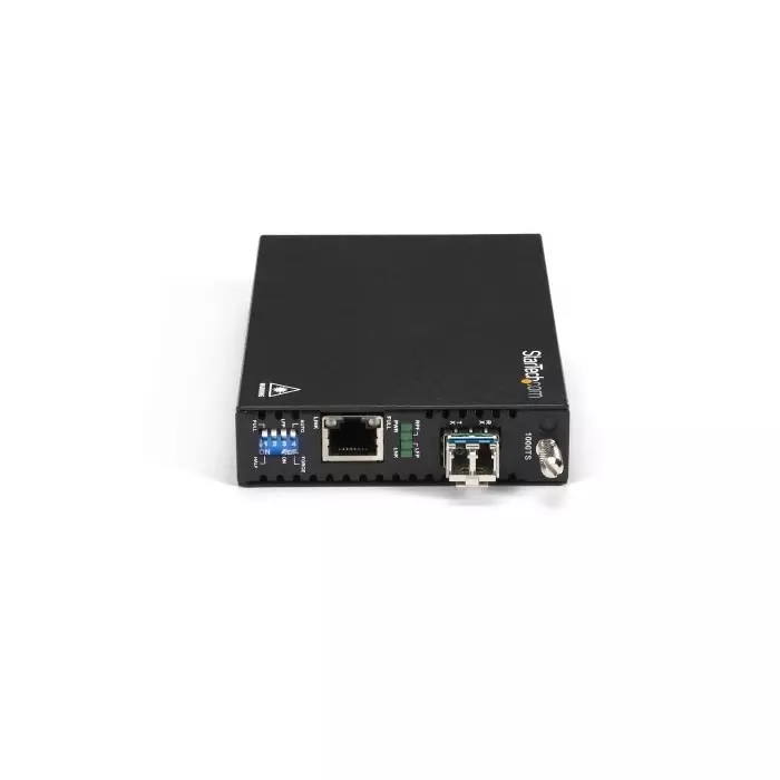StarTech.com LC RJ45 Media Converter Single Mode 10/100/1000Mbit/s Half/Full Duplex 20km, ET91000SM20