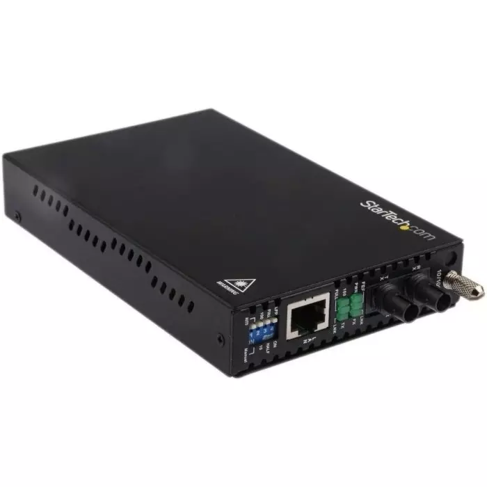 StarTech.com RJ45 ST Media Converter Multi Mode 10/100Mbit/s Half/Full Duplex 2km, ET90110ST2