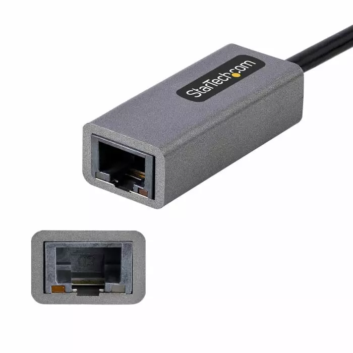 StarTech.com Port USB Ethernet Adapter USB 3.0 USB A to RJ45 10/100/1000 Mbps Network Speed, USB31000S2