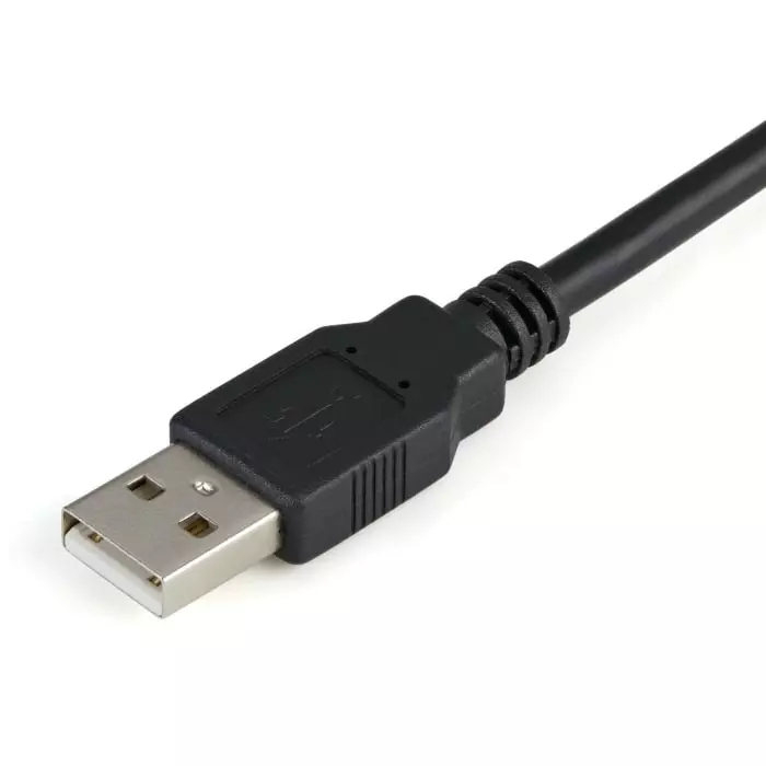 StarTech.com RS232 USB A Male to D-sub 9 Pin Male Converter Cable, ICUSB2321F