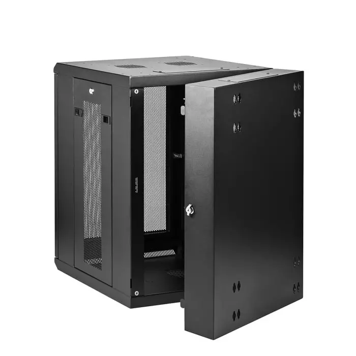 StarTech.com Black 15U Server Rack 610 x 772 x 553mm, RK1520WALHM