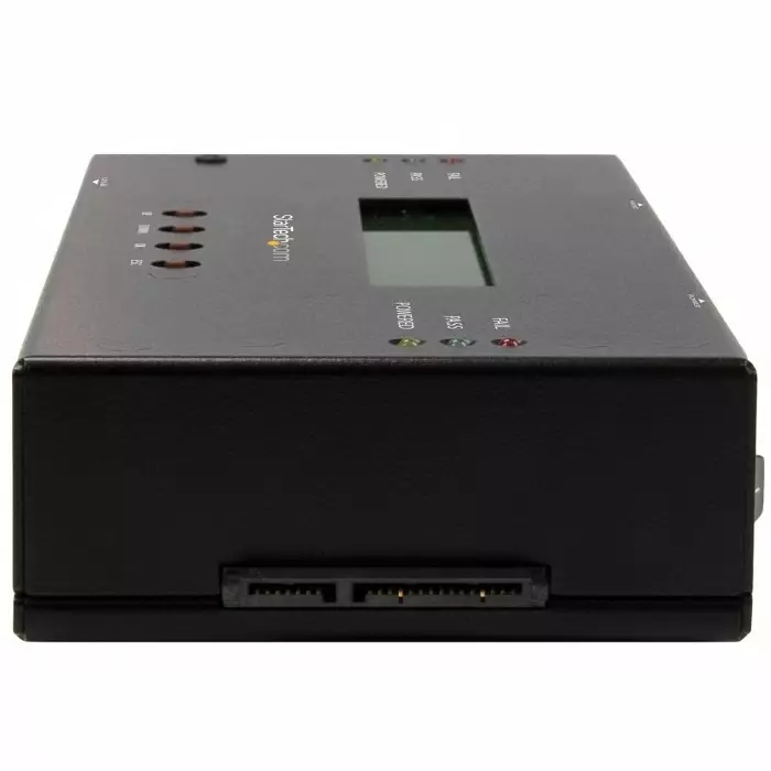 StarTech.com USB Type A DB-9 Hard Drive Docking Station for 2 Drives SAS SATA Hard Drive 2.5 x 3.5in, SATSASDUPE11