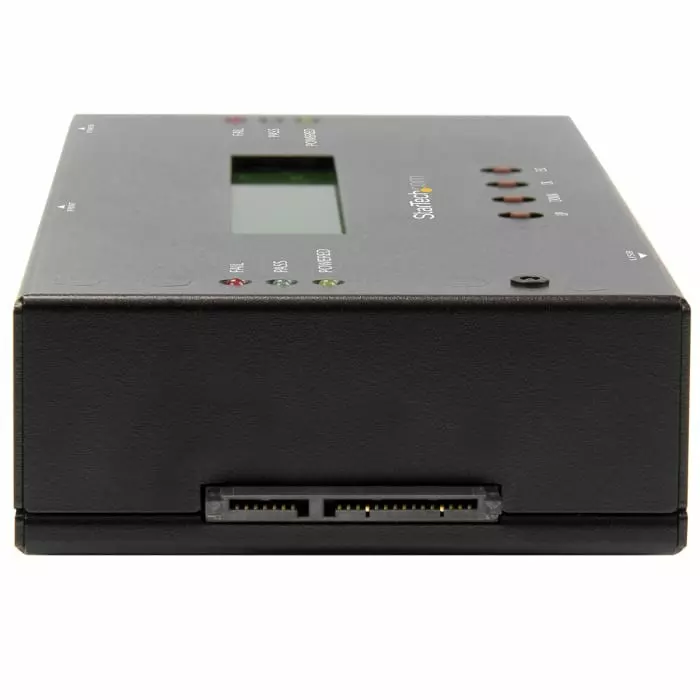 StarTech.com USB Type A DB-9 Hard Drive Docking Station for 2 Drives SAS SATA Hard Drive 2.5 x 3.5in, SATSASDUPE11