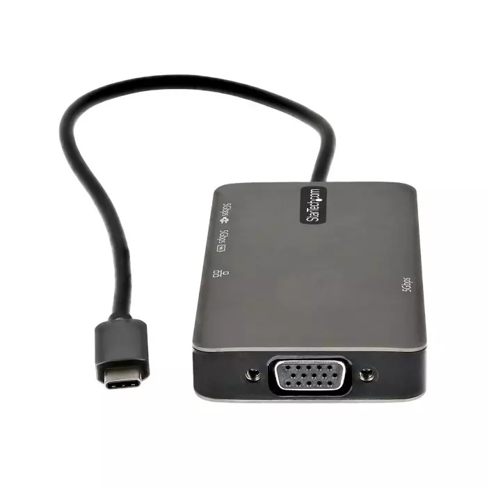 StarTech.com 4K USB-C Docking Station with HDMI VGA - 3 x USB Ports USB A USB C, DKT30CHVPD2