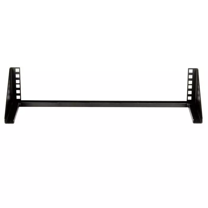 StarTech.com Black 2U Steel Server Rack with 2-Post Frame, RK219WALLV