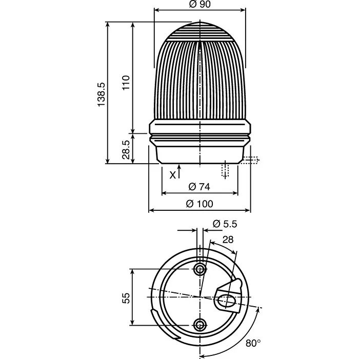 97582605-werma-werma-black-wall-bracket-for-use-with-826-827-829-885-beacons-365-9879-rs