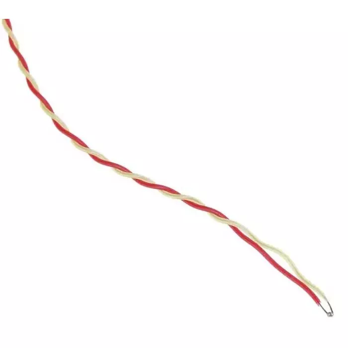 RS PRO Type K Exposed Junction Thermocouple 2 m Length 1/0.2 mm Diameter +250 °C