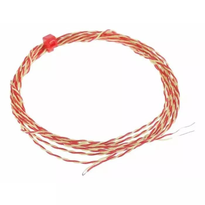 RS PRO Type K Exposed Junction Thermocouple 2 m Length 1/0.2 mm Diameter +250 °C
