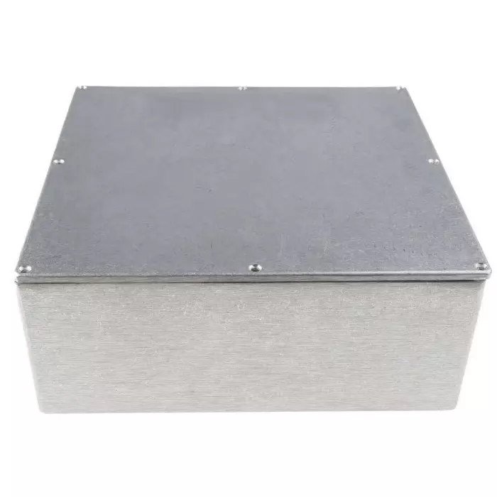 rs-pro-rs-pro-silver-die-cast-aluminium-enclosure-ip66-silver-lid-250-x-250-x-100mm