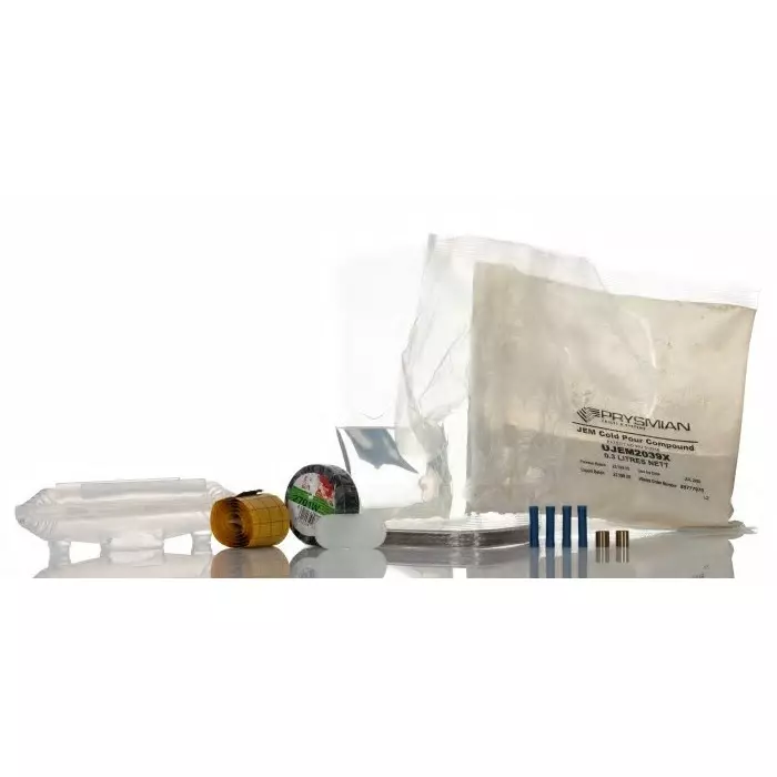 Prysmian Resin Filled Cable Joint Kit Straight Joint Type 1.5 to 2.5 mm², UPUJ2CCRS