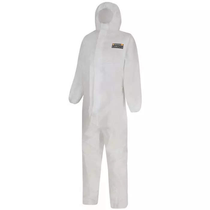 Skytec White Disposable Coverall S, PDS1B/HS1000/WH1