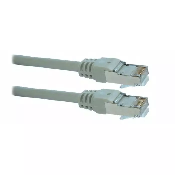 Decelect 500 mm Cat6a Gray RJ45 to RJ45 Shielded PVC Terminated, SPE192195-05GS