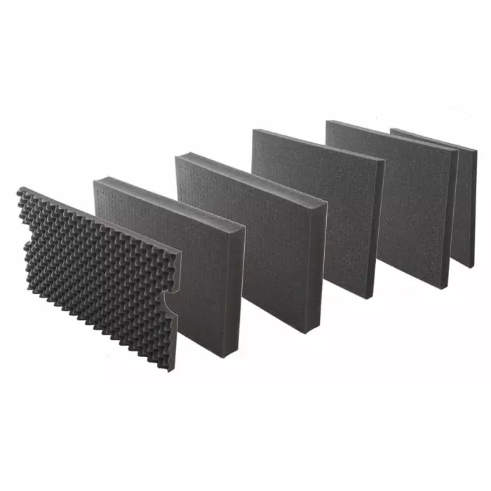 Zarges K470 Medium Density Rectangular Foam Insert for EuroboxCase Model 40701 K470 Case Model 40568, 40735
