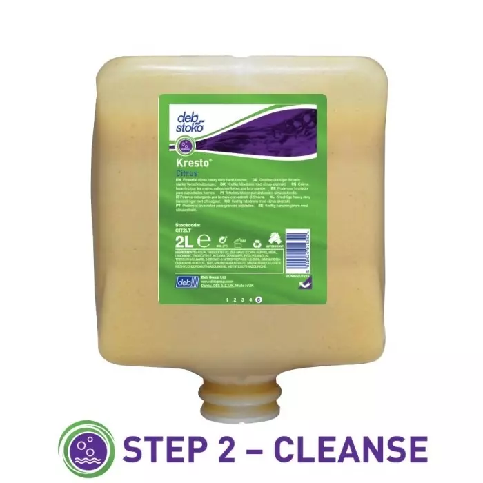 SCJ Professional Citrus Citrus Power Wash Hand Soap-2 L Cartridge, CIT2LTRS