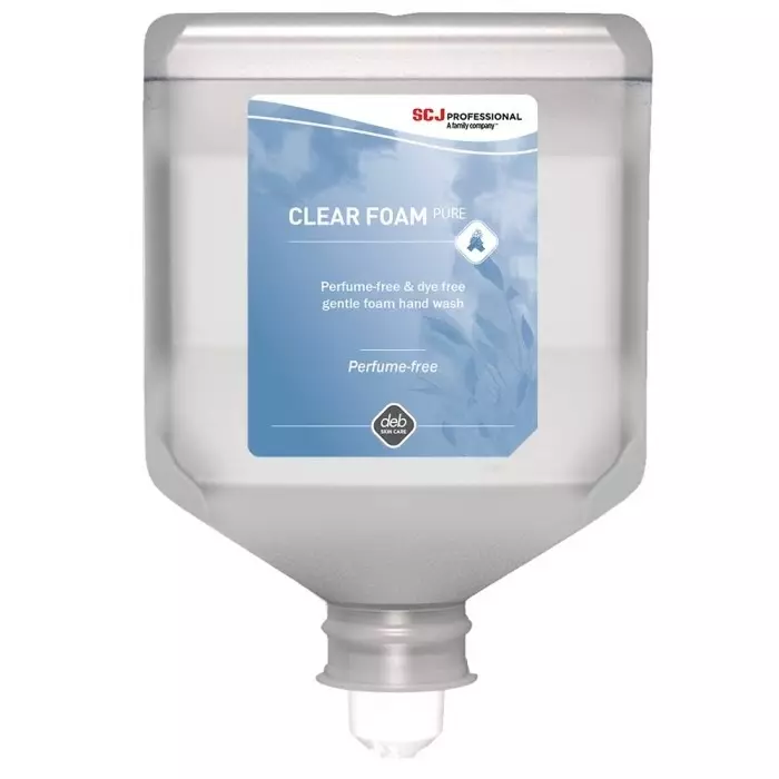SCJ Professional Unscented Clear FOAM Hand Cleaner-2L Cartridge, CLR2LT