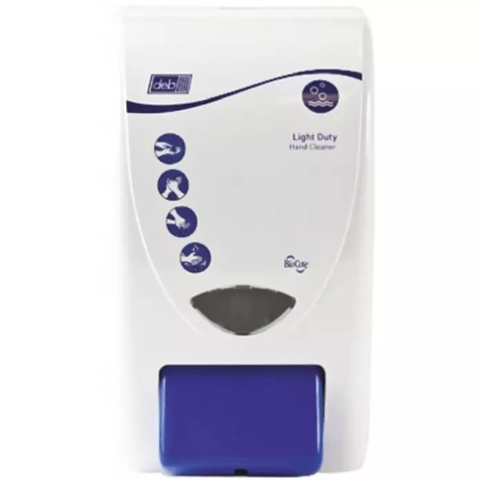 SCJ Professional 2L Wall Mounted Soap Dispenser for DEB Lotion Wash DEB Orange Pure DEB Pure Wash, LGT2LDP