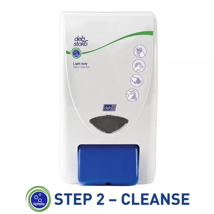 SCJ Professional 2L Wall Mounted Soap Dispenser for DEB Lotion Wash DEB Orange Pure DEB Pure Wash, LGT2LDP