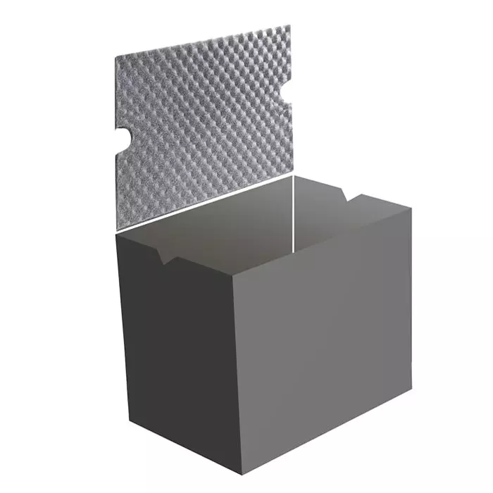 Zarges K470 High Density Rectangular Foam Insert for K450 Case Model 40723 K470 Case Model 40564, 43865