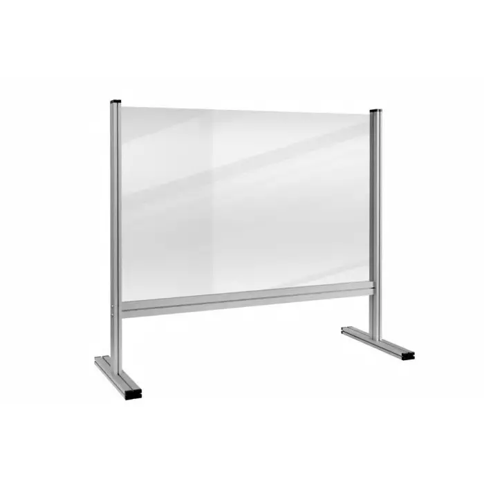 Legamaster Transparent Office Divider 650 mm Height 1000 mm Width, 7-209640
