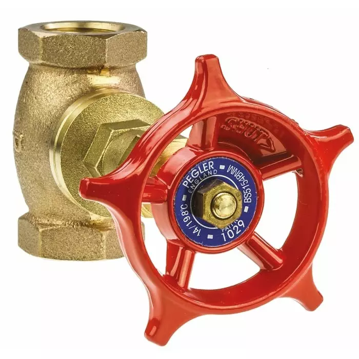 Pegler Yorkshire Bronze Globe Valve 1/2 inch BSPT 32 bar, 110007