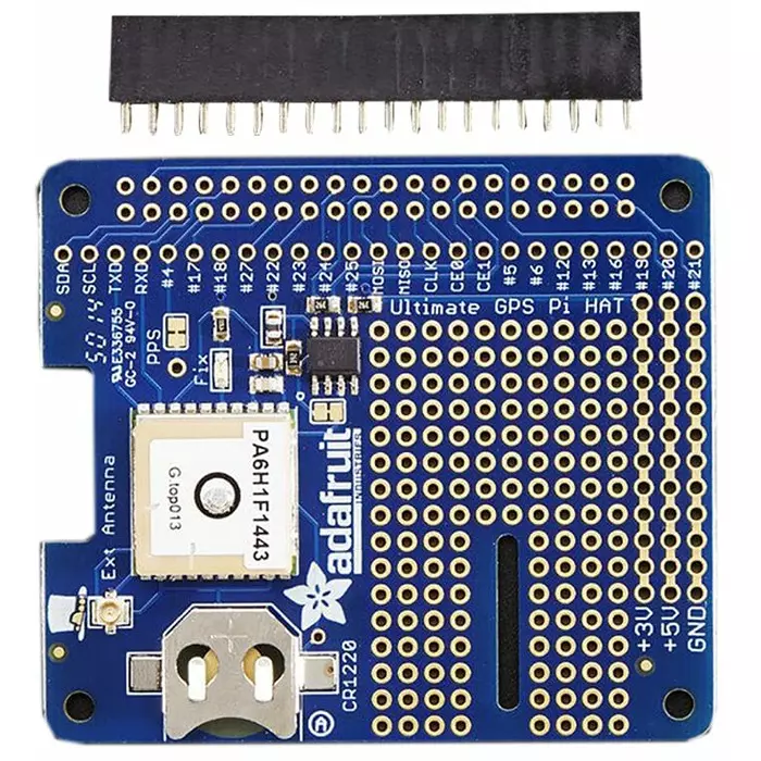 ADAFRUIT INDUSTRIES Ulti mAte GPS HAT for Raspberry Pi, 2324