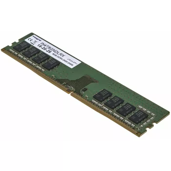 Integral Memory 8 GB DDR4 Desktop RAM 2400MHz DI mm 1.2V, IN4T8GNDLRX