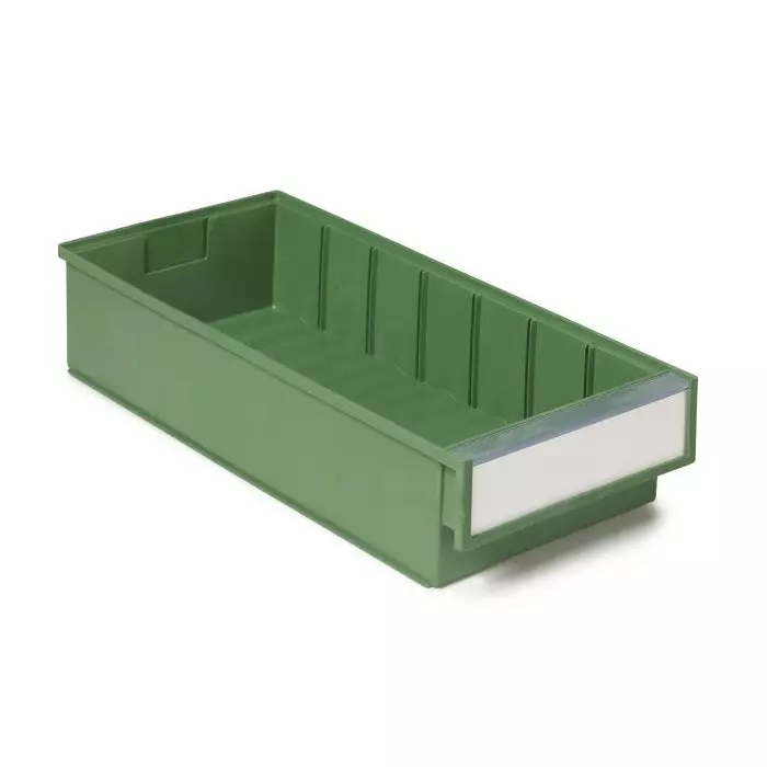 Treston Bio-Plastic Storage Binx186x82 mm Green, 4020-7 BiOX (Pack of 15)