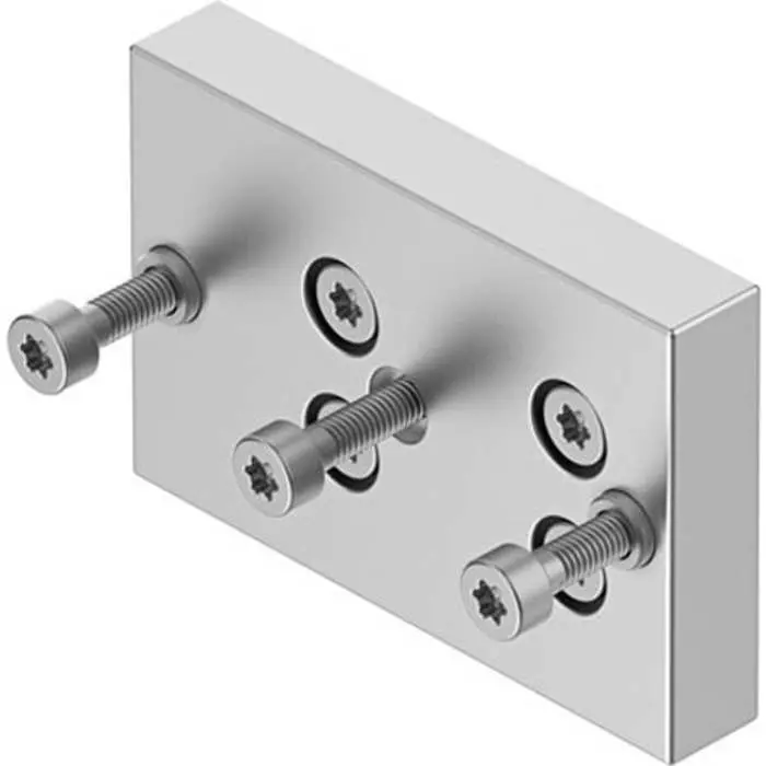 Festo Adapter DHAA-D-G8-H-6-10-G8-6-10, For Use With Pneumatic Cylinder Actuator