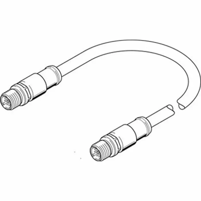 Festo Cable, NEBS Series, For Use With Pressure Sensors, NEBS-SM12G12-E-0.3-N-M12G12