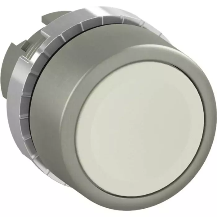 ABB 1SFA1 Series White Momentary Push Button, 1SFA184007R9005 (Pack of 10)