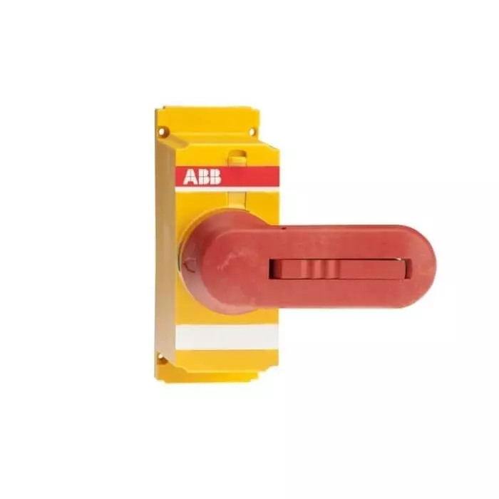 ABB Red/Yellow Rotary Handle, OSVY Series, 1SCA022779R5590