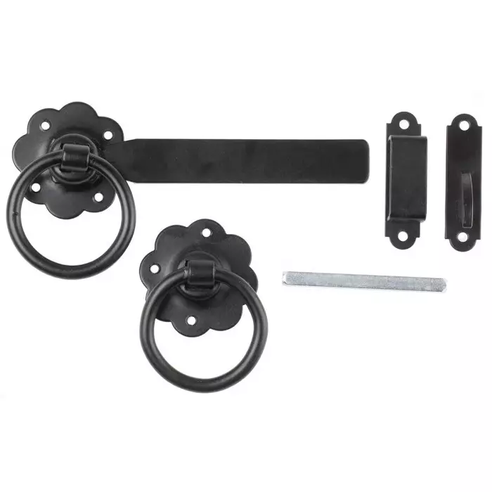 RS Pro Steel Gate Latch, 178 x 80 mm