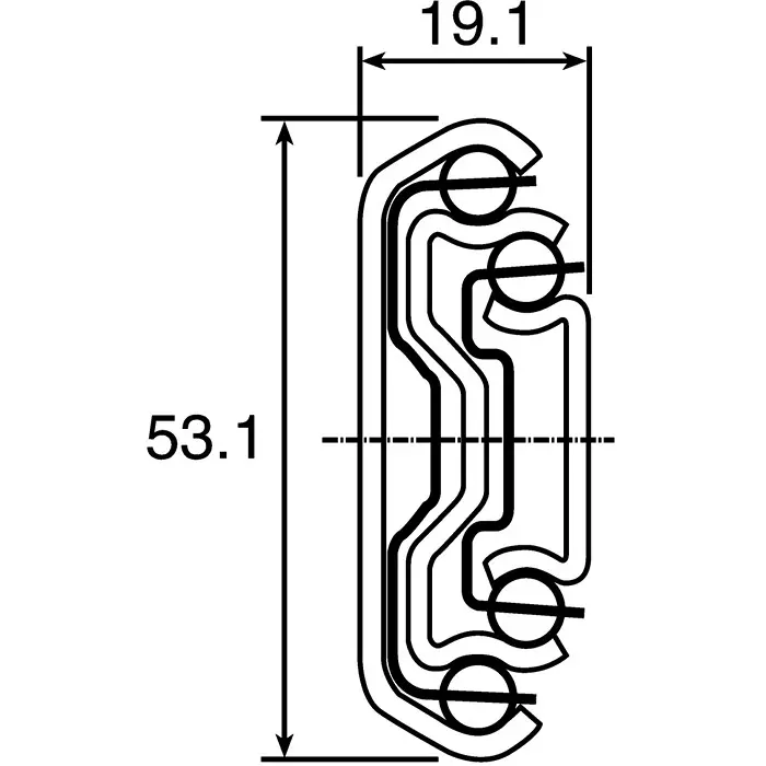 Accuride Telescopic Rail, 559 mm Depth, 110 Kg Max Load, DZ3607-0022