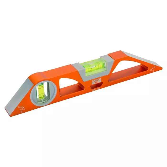 Bahco Spirit Level 250 mm ±0.5 mm/m Accuracy with RS Calibration, 466-250